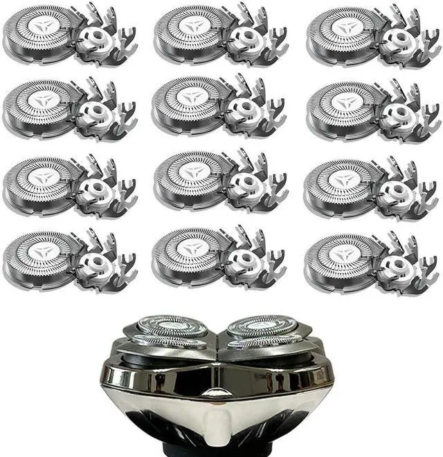 Main image of Shaver Replacement Blades for Skull Shaver Pitbull Replacement Blade,Replacement Heads for Pitbull Gold/Silver/Platinum Pro Shaver (12 Blades)