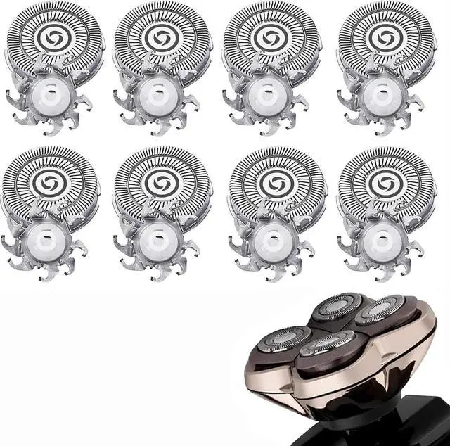 Main image of Shaver Replacement Blades,Electric Razor Replacement head for Skull Shaver Pitbull Gold PRO Shaver Replacement Blade 4 Head