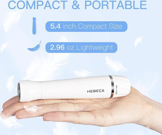 Alt view image 5 of 7 - Nose Hair Trimmer for Women and Men, 3-in-1 Electric Facial Hair Removal Rechargeable Portble Waterproof Face Shaver Razor for Nose Ear Eyebrow Peach-Fuzz Lips Chin FT3001