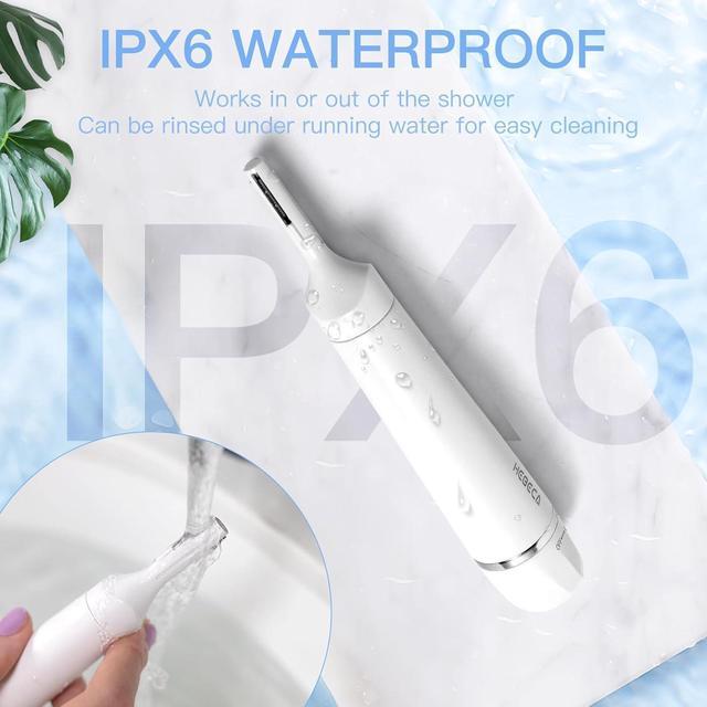 Alt view image 7 of 7 - Nose Hair Trimmer for Women and Men, 3-in-1 Electric Facial Hair Removal Rechargeable Portble Waterproof Face Shaver Razor for Nose Ear Eyebrow Peach-Fuzz Lips Chin FT3001