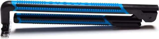 Alt view image 3 of 5 - EVOLVE Body Razor Back Shaver Leg Shaver Face Shaver Long Sturdy Folding Handle - 4 Cartridges Included - Shave Wet or Dry - Better Control - Safety Razor Won't Cut Your Back Like Larger Blades