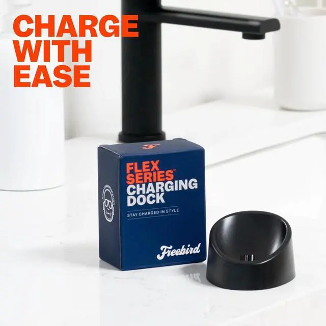 Alt view image 4 of 7 - Charging Dock  Compatible with Freebird FlexSeries  Premium Stand for Men's Grooming Device