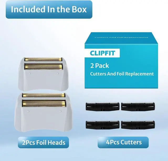 Alt view image 4 of 6 - Foil Shaver Replacement Foil Fits for Andis Foil Shaver TS1 (17150, 17235, 17220) and TS2 (17200), 2Pack