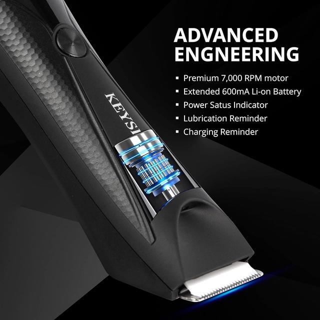 Alt view image 7 of 7 - 2 in 1 Groin Hair Trimmer Body Groomer for Men - Ball Shaver with 2 Different Replaceable Ceramic Blades Specifically Designed to Balance Safety and Sharpness - Keep Groin Body Trim Neat Clean