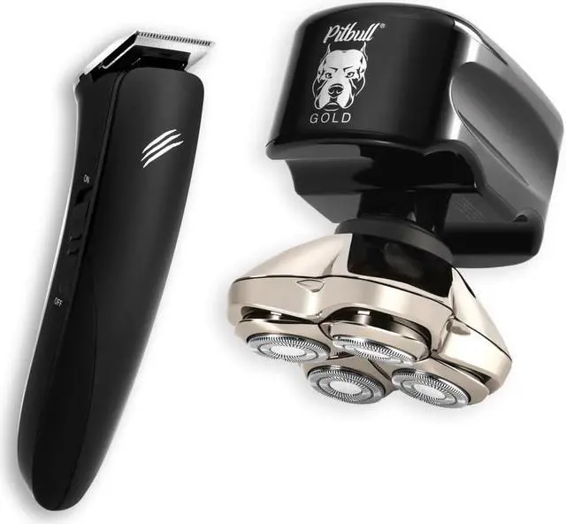 Skull Shaver Pitbull Gold PRO Electric Razor & Baby Beast