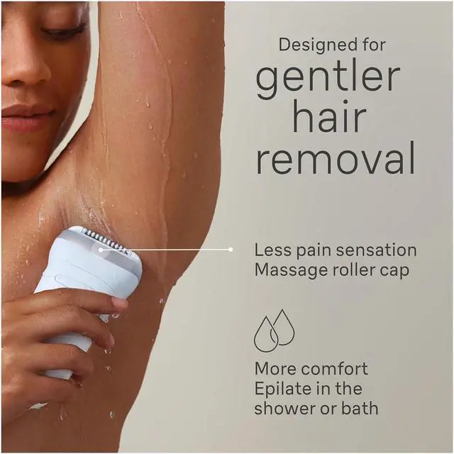 Alt view image 5 of 7 - Braun Silk-épil 7 Epilator, Wet & Dry, Lasting Smooth Skin, SE7-141