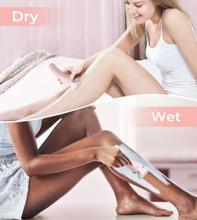 Alt view image 4 of 6 - Electric Shaver Women Rechargeable Razor Ladies Shaver,Lady Razor for Legs,Arm,Underarm,Bikini,USB Rechargeable Razor Wet&Dry Cordless for Woman