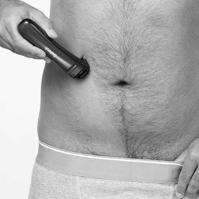 Alt view image 6 of 7 - Schick Ultra Pivot Body Trimmer for Men | Manscaping Electric Shaver for Men, Body Hair Trimmer for Men, Pubic Hair Trimmer for Men, Body Groomer for Men