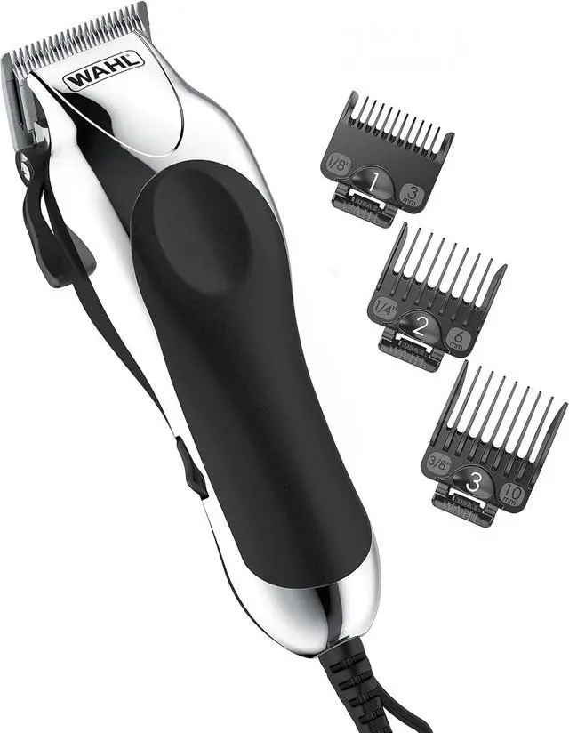 Main image of Wahl USA Chrome Pro Corded Clipper Complete Haircutting Kit for Men  Powerful Total Hair Clipping, Beard Trimming, & Grooming - Model 3024635