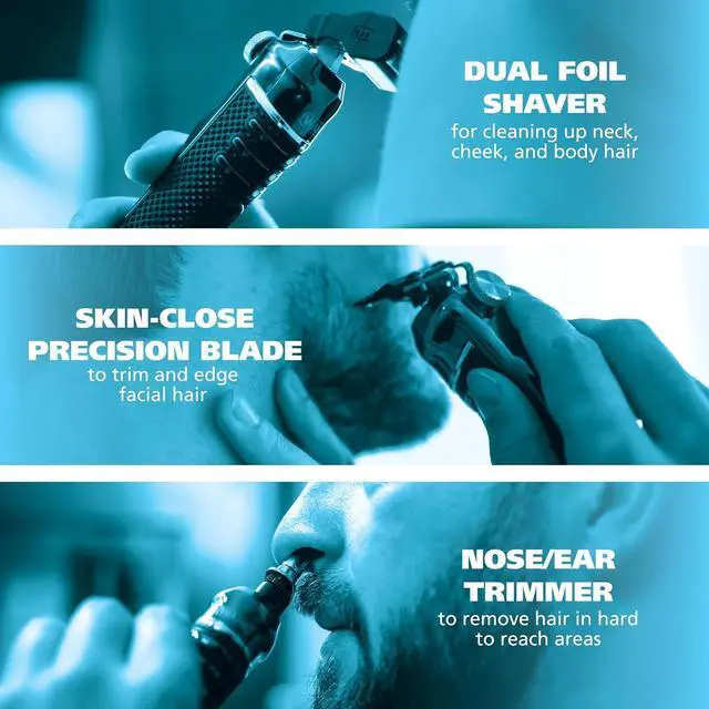 Alt view image 5 of 7 - Wahl USA Pro Series High Visibility Skeleton Style Trimmer, Lithium-Ion Cordless USB Rechargeable All in One Shaving & Close Cutting Beard Trimmer for Men with Near Zero Gap Blade  3026018