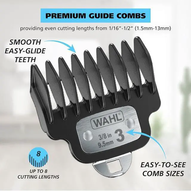 Alt view image 7 of 7 - Wahl USA Pro Series High Visibility Skeleton Style Trimmer, Lithium-Ion Cordless USB Rechargeable All in One Shaving & Close Cutting Beard Trimmer for Men with Near Zero Gap Blade  3026018