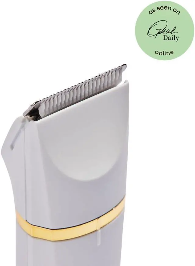 Alt view image 2 of 7 - Bushbalm Bikini Trimmer - Electric Shaver Body Hair Razor for Women, Waterproof, Cordless Shaver for Sensitive Areas, Close Grooming for Bikini, Underarms, and Legs  Francesca Trimmer