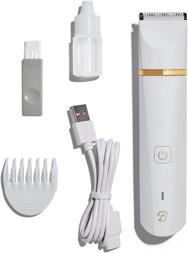 Alt view image 4 of 7 - Bushbalm Bikini Trimmer - Electric Shaver Body Hair Razor for Women, Waterproof, Cordless Shaver for Sensitive Areas, Close Grooming for Bikini, Underarms, and Legs  Francesca Trimmer