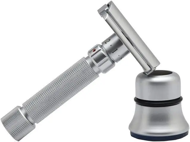 Main image of Pearl Flexi Adjustable Safety Razor Version V12 - Reusable Metal Razor made of 100% Brass | Eco Friendly Double Edge Razor for Men | Men's Shaving Razor for best Father's Day Gift