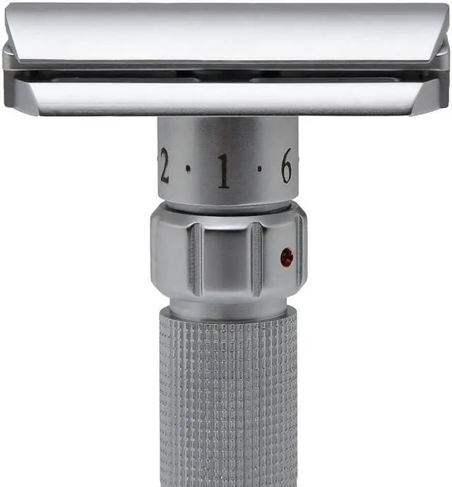 Alt view image 5 of 6 - Pearl Flexi Adjustable Safety Razor Version V12 - Reusable Metal Razor made of 100% Brass | Eco Friendly Double Edge Razor for Men | Men's Shaving Razor for best Father's Day Gift