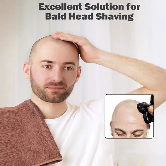 Alt view image 6 of 6 - Shaver Replacement Heads Compatible with MicroTouch Titanium Head Shaver (2 pack)