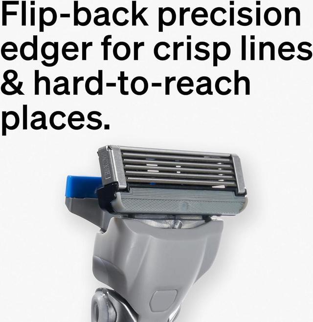 Alt view image 5 of 7 - Schick Hydro Dry Skin Razor, 1 Razor Handle and 17 Cartridges | Razors for Men, 5 Blade Razor Men, Mens Razors for Shaving, Razor Blades for Men, 1 Handle with 17 Razor Blades Refills
