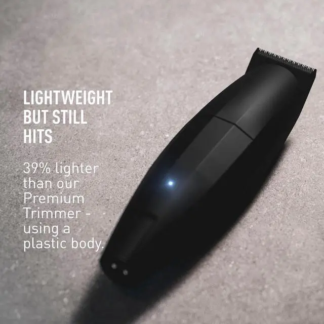 Alt view image 2 of 7 - Bevel Beard Travel Trimmer SE for Men - Lightweight Cordless Mustache Trimmer, 4 Hour Rechargeable Battery Life, Tool Free Adjustable Zero Gapped Blade, Barber Supplies, Black (Packaging May Vary)