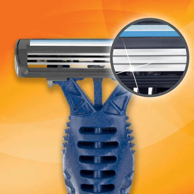 Alt view image 2 of 3 - BIC Comfort 3 Advance Disposable Razors for Men, For an Ultra-Soothing and Close Shave, 4 Piece Razor Set