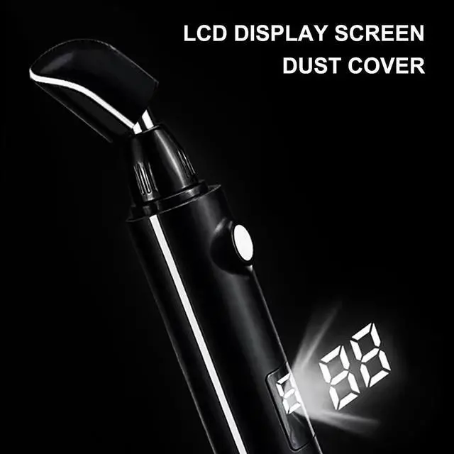 Alt view image 5 of 7 - Nose Trimmer for Men & Women, Professional Eyebrow & Facial Hair Remover, IPX7 Waterproof, USB Rechargeable, Easy Cleaning, All-in-ONE