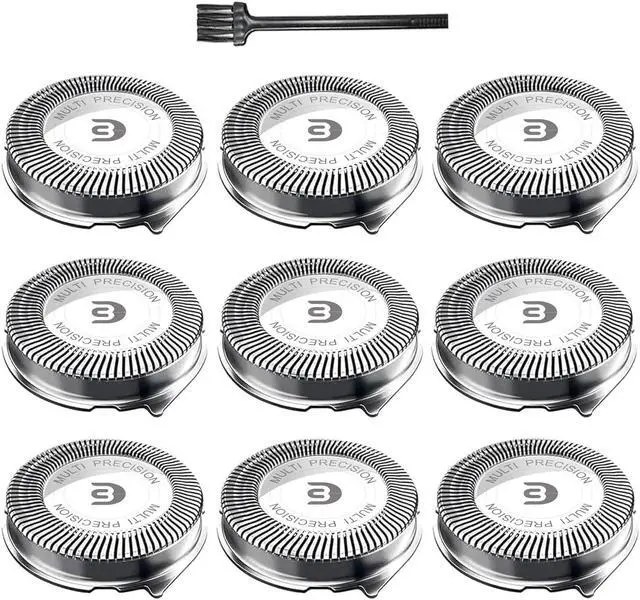 Main image of SH30 Replacement Heads for Series 3000, 2000, 1000 Shavers and S738 Click and Style, Replace the SH30 Shaver Blades 9 pack
