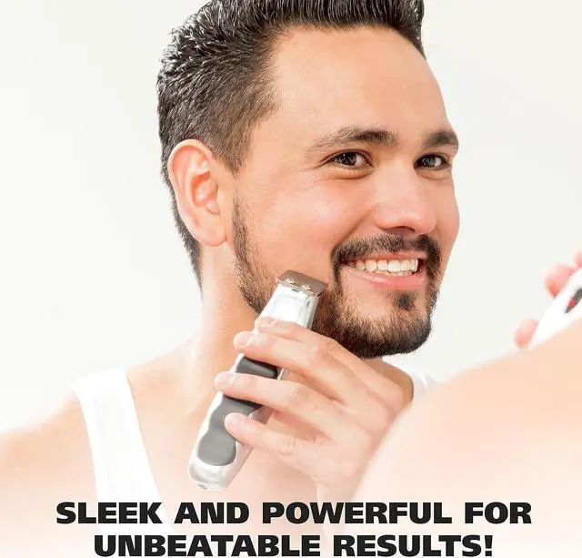 Alt view image 7 of 7 - Wahl Groomsman Cord/Cordless Hair Trimmer kit for Men for Mustaches, Hair, Nose Hair, and Light Detailing and Grooming with Bonus Wet/Dry Electric Battery Nose Trimmer  Model 5623V