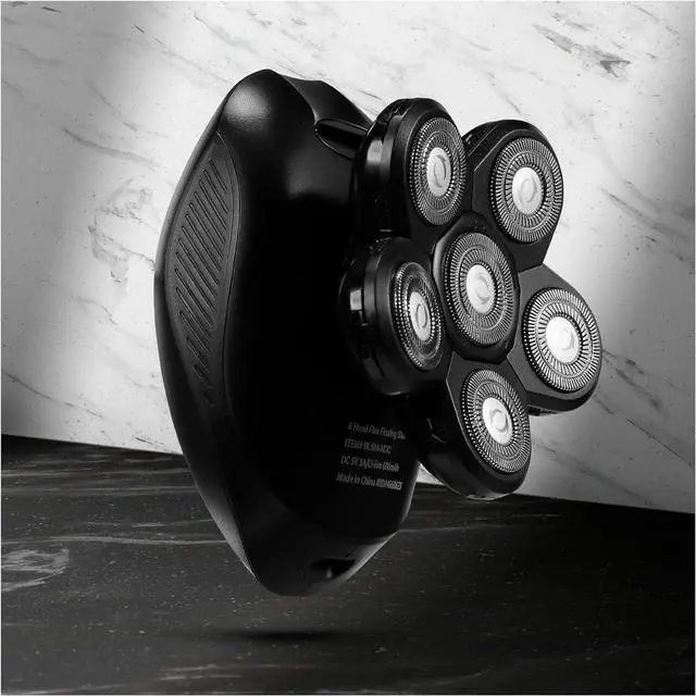 Alt view image 4 of 6 - Bally 6 Head Floating Shaver, Total Grooming with 6-in-1 Multi-Functional Electric Floating Shaver, 6 Heads, LED Display, Lithium Rechargeable, 50 Min Usage
