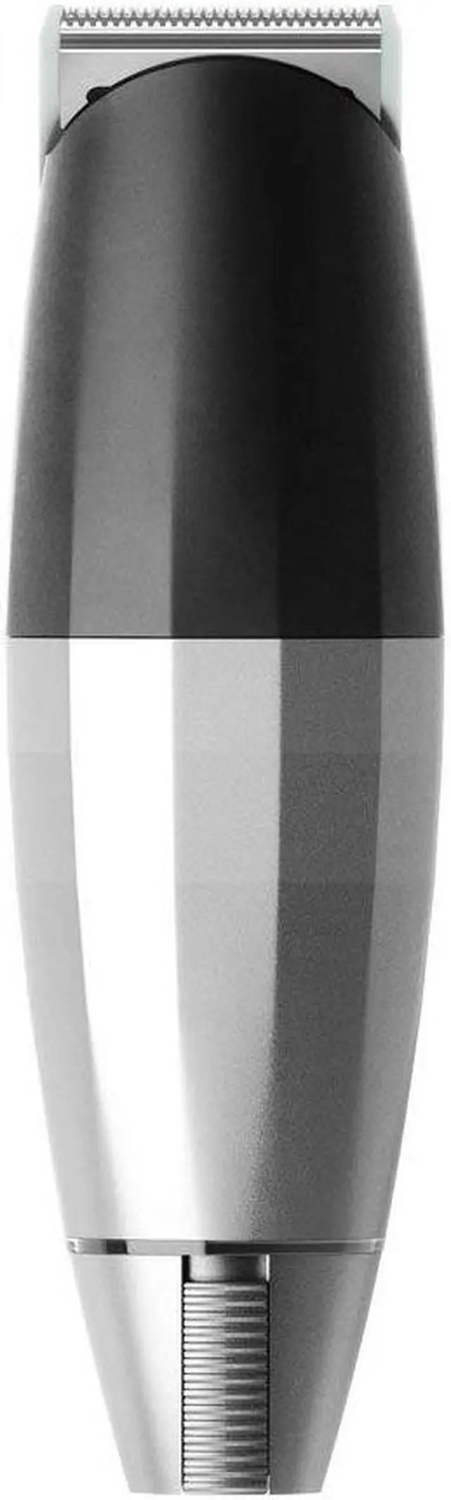 Main image of Bevel Beard Trimmer for Men - Cordless Trimmer, 6 Hour Rechargeable Battery Life, Tool Free Adjustable Zero Gapped Blade, Barber Supplies, Mustache Trimmer, Silver