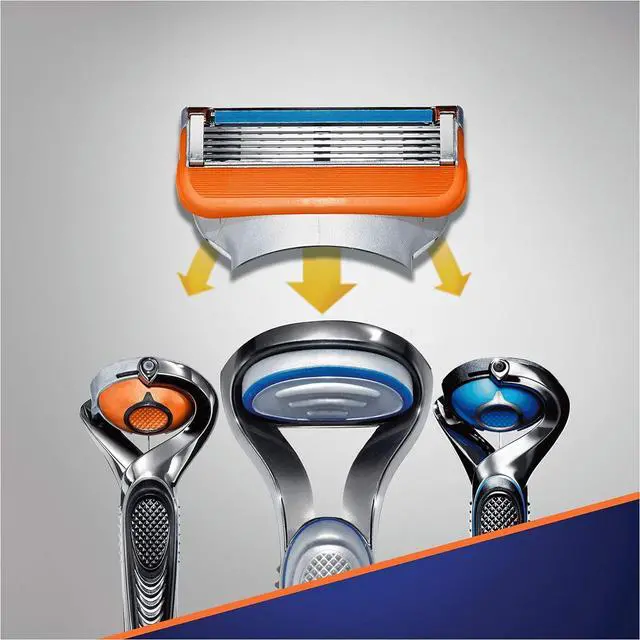 Alt view image 5 of 7 - Gilette Fusion5 Razor 12 Blades for Men