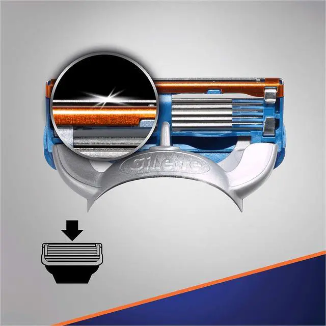Alt view image 6 of 7 - Gilette Fusion5 Razor 12 Blades for Men