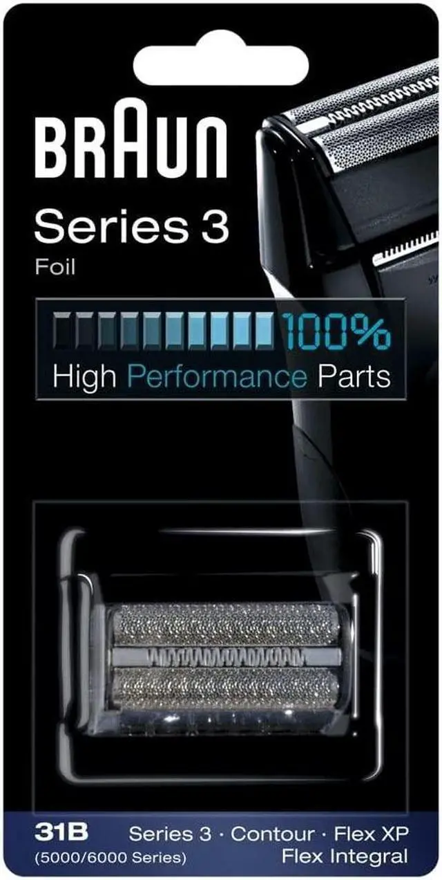 Main image of Braun 31B Replacement Foil and Cutter Cassette Multi Black BLS Combi Pack