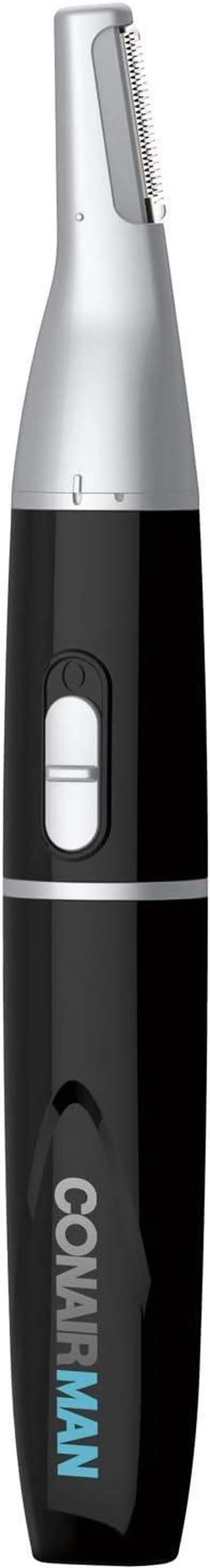 Main image of ConairMAN All-in-One Personal Trimmer for Men, for Nose, Ear, Eyebrows and Sideburns Hair Trimmer, 4 piece Men's Grooming Kit, Lithium Battery-Powered