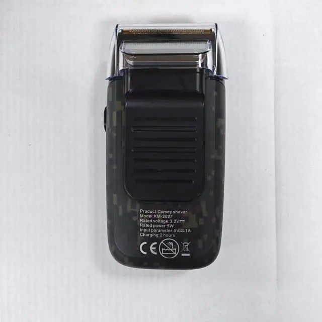 Alt view image 6 of 7 - KEMEI Razor Barber for Men,Electric Razor Rechargeable with Beard Trimmer,Cordless Lithium Titanium Razor with Travel Case