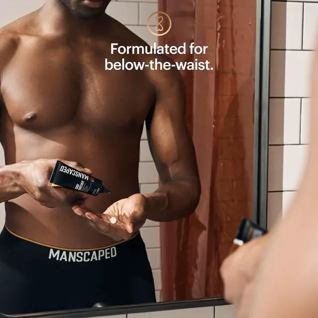 Alt view image 7 of 7 - MANSCAPED® The Premier Package 5.0 Ultra, with The Lawn Mower® 5.0 Ultra Men's Groin & Body Hair Trimmer, Shears 3.0, Crop Preserver® Ball Deodorant, Refined® Body Wash, Crop Soother, Shed 2.0