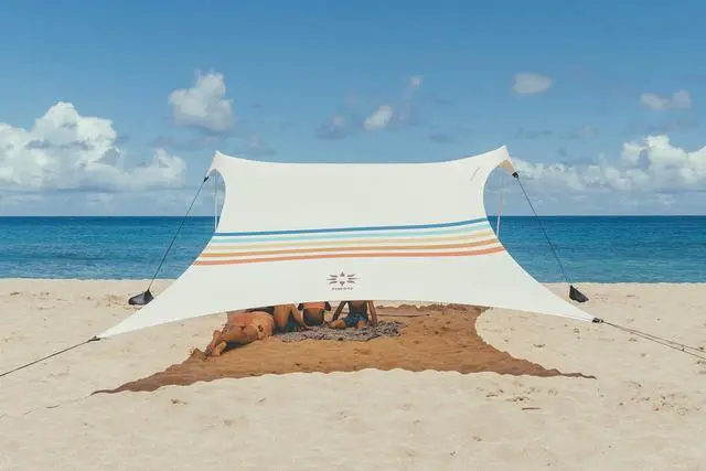 Main image of Neso Tents Grande Beach Tent, 7ft Tall, 9 x 9ft, Reinforced Corners and Cooler Pocket