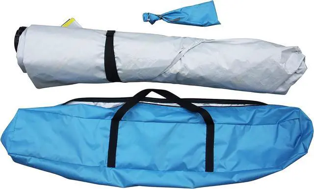 Alt view image 6 of 7 - Bliss Hammocks BHT-A39-BY Pop-Up Beach Tent w/Carry Bag for Easy Travel, Sun Protection & Wind Resistant, Waterproof, Lightweight, Durable, Blue and Yellow