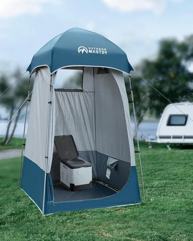 Alt view image 5 of 7 - Privacy Shower Tent Changing Room Camp Toilet Shelter for Camping & Beach