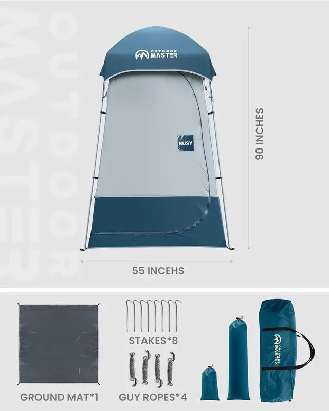 Alt view image 7 of 7 - Privacy Shower Tent Changing Room Camp Toilet Shelter for Camping & Beach