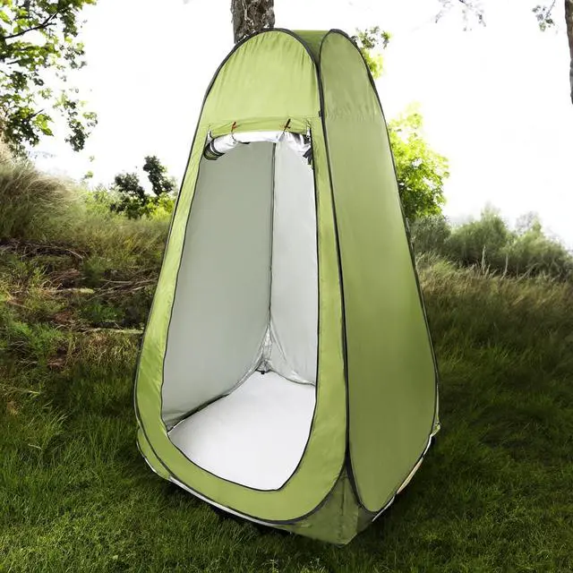 Alt view image 6 of 7 - Camping Shower Tent - 6ft Pop Up Privacy Tent for Use as Outhouse Tent Shower Tent Privacy Tent or Changing Tent
