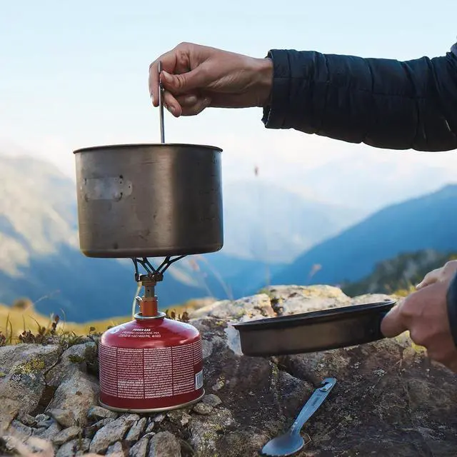 Alt view image 7 of 7 - Fire-Maple FMS-300T Portable Stove Ultra Light, Hiking Stove Titanium for Backpacking Camping Outdoor, ISPO Design Award Gold Winner