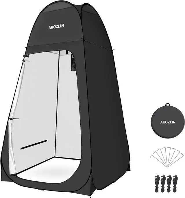 Main image of Portable Pop Up Shower Tent Instant Privacy Dressing Changing Tent Outdoor Shower Room Camp Toilet Tent