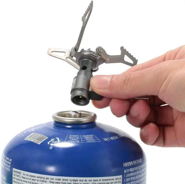 Alt view image 2 of 7 - BRS Outdoor BRS-3000T Ultra-Light Titanium Alloy Miniature Portable Picnic Camping Gas Cooking Stove Portable Ultralight Burner 25gram