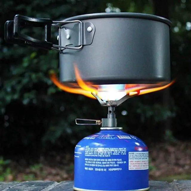 Alt view image 4 of 7 - BRS Outdoor BRS-3000T Ultra-Light Titanium Alloy Miniature Portable Picnic Camping Gas Cooking Stove Portable Ultralight Burner 25gram