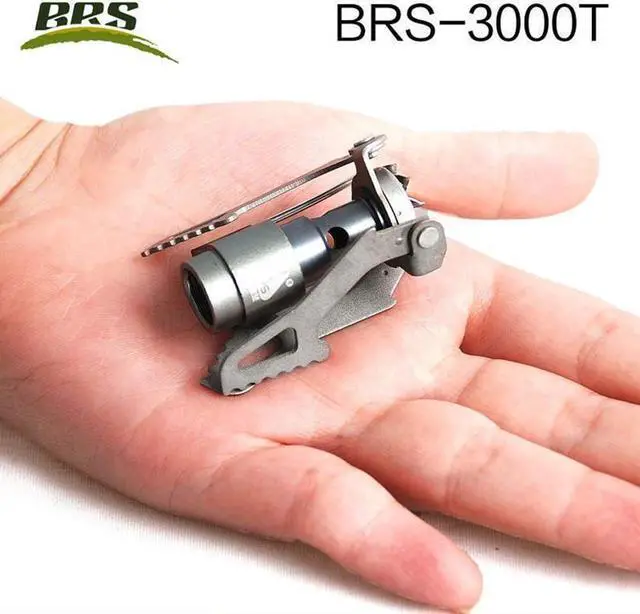 Alt view image 7 of 7 - BRS Outdoor BRS-3000T Ultra-Light Titanium Alloy Miniature Portable Picnic Camping Gas Cooking Stove Portable Ultralight Burner 25gram
