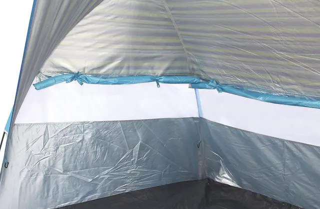 Alt view image 4 of 7 - Texsport Calypso Quick Cabana Beach Sun Shelter Canopy