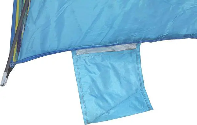 Alt view image 5 of 7 - Texsport Calypso Quick Cabana Beach Sun Shelter Canopy