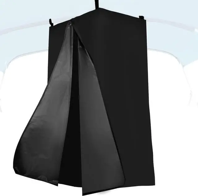 Alt view image 2 of 7 - Privacy Tent for Boats - Float Boat Hanging Privacy Curtain Pull-Down Type Suitable for Bimini Top
