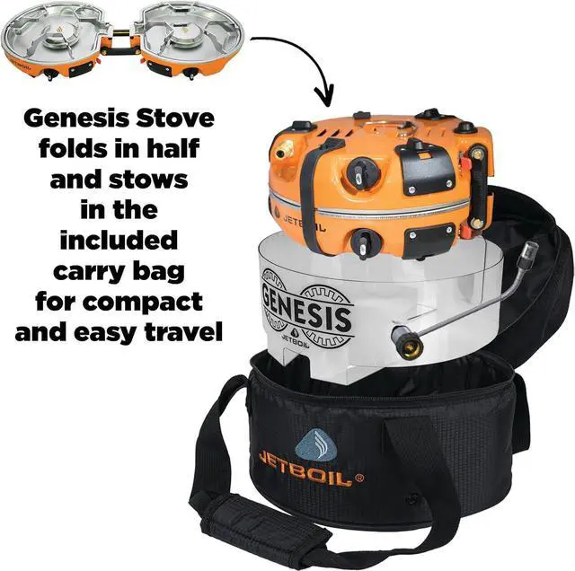 Alt view image 5 of 7 - Jetboil Genesis Basecamp Camping Stove