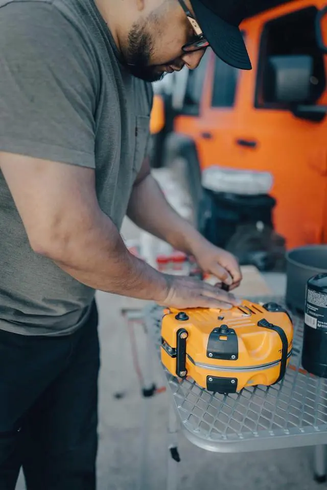 Alt view image 6 of 7 - Jetboil Genesis Basecamp Camping Stove
