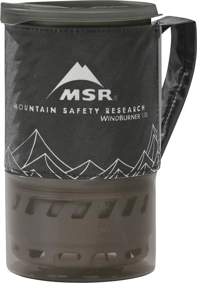 Alt view image 3 of 7 - MSR WindBurner Personal Windproof Camping and Backpacking Stove System, Black